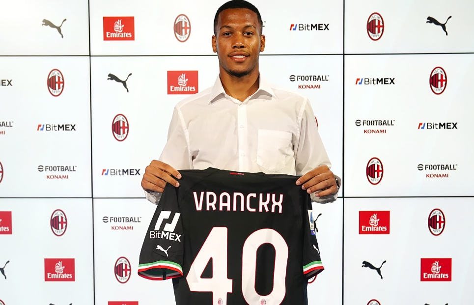 Aster Vranckx is currently playing for AC Milan