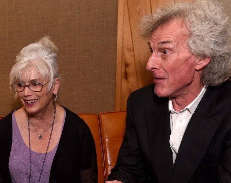 Emmylou Harris and her third husband, Paul Kennerley