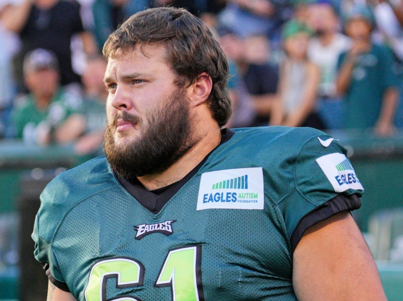 Josh Sills, NFL Offensive Guard for Eagles