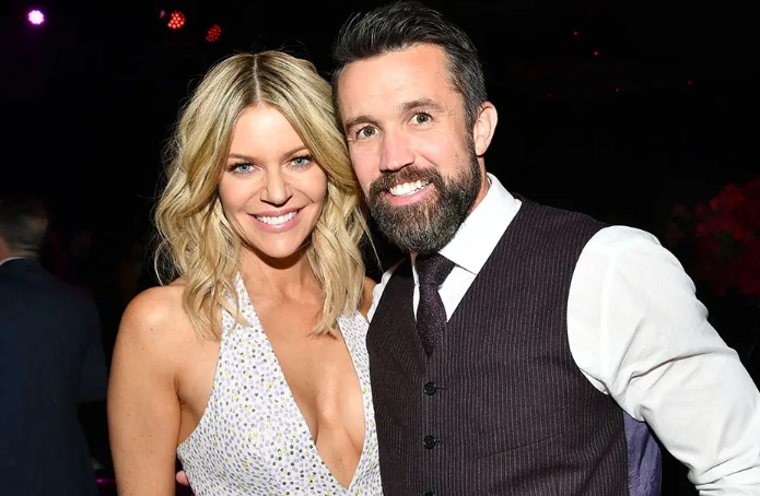 Rob McElhenney and his wife, Kaitlin Olson