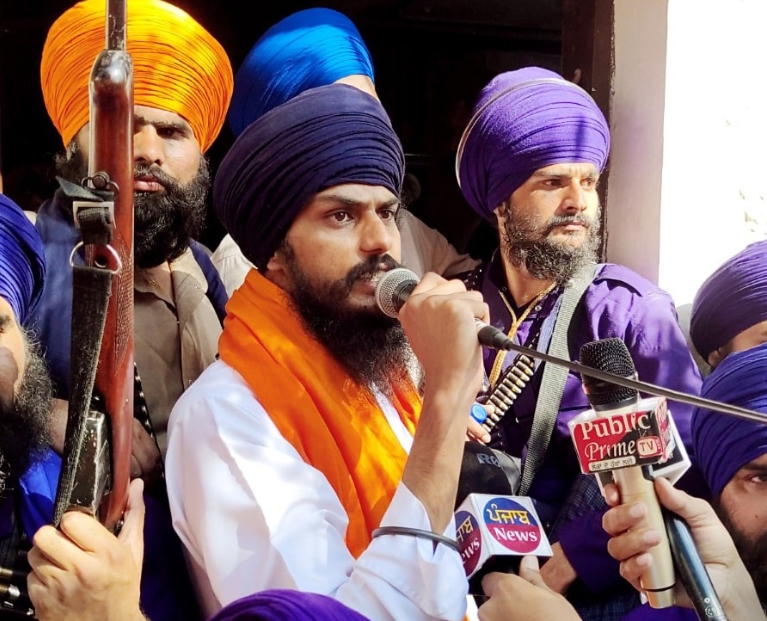 Indian Khalistani separatist activist, Amritpal Singh