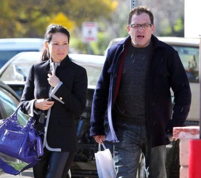 Lucy Liu spotted with her partner, Noam Gottesman