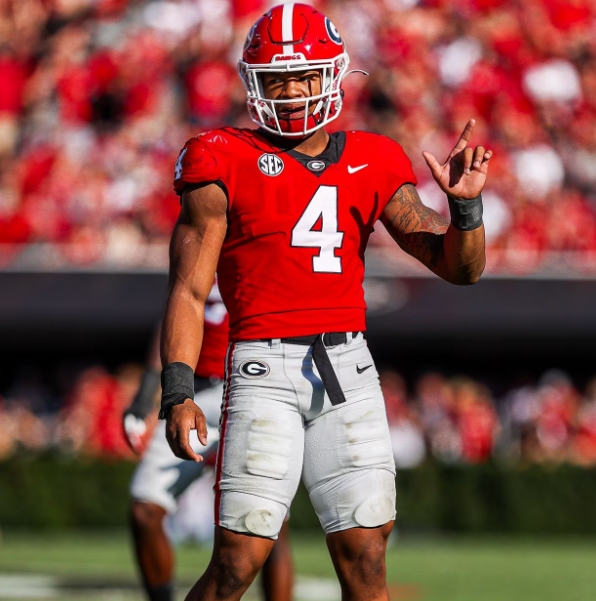 Outside Linebacker, Nolan Smith is playing for Georgia Bulldogs