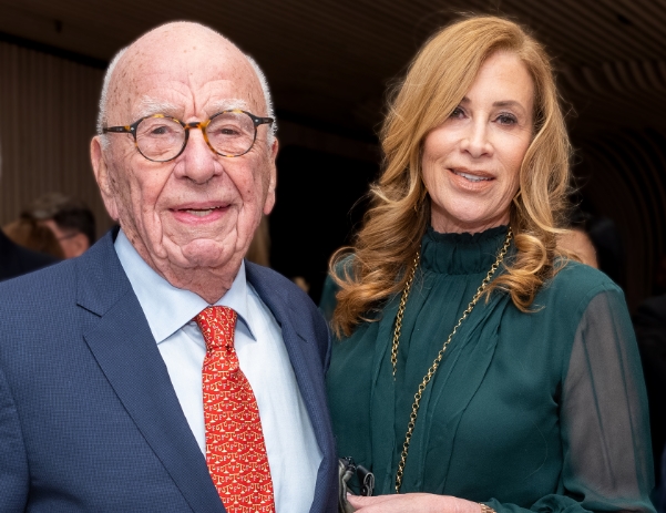 Ann Lesley Smith is engaged to Rupert Murdoch