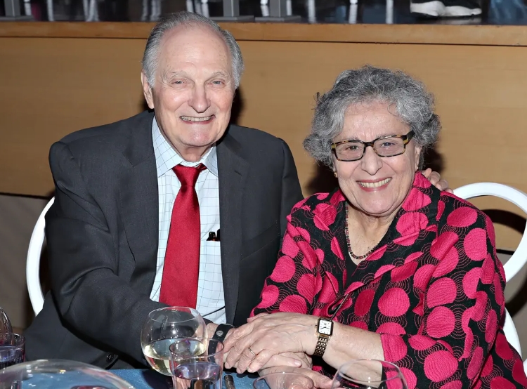 Alan Alda and his wife, Arlene Weiss Alda