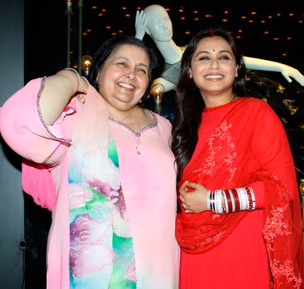 Pamela Chopra and her daughter-in-law, Rani Mukherjee