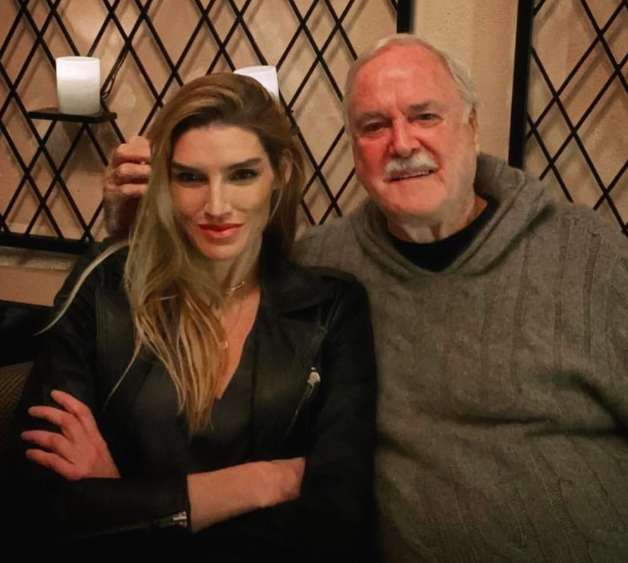 John Cleese with her daughter Camilla Cleese