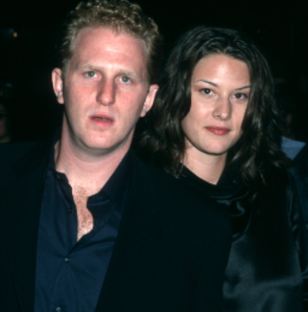 Nichole Beattie is with her ex-husband Michael Rapaport.