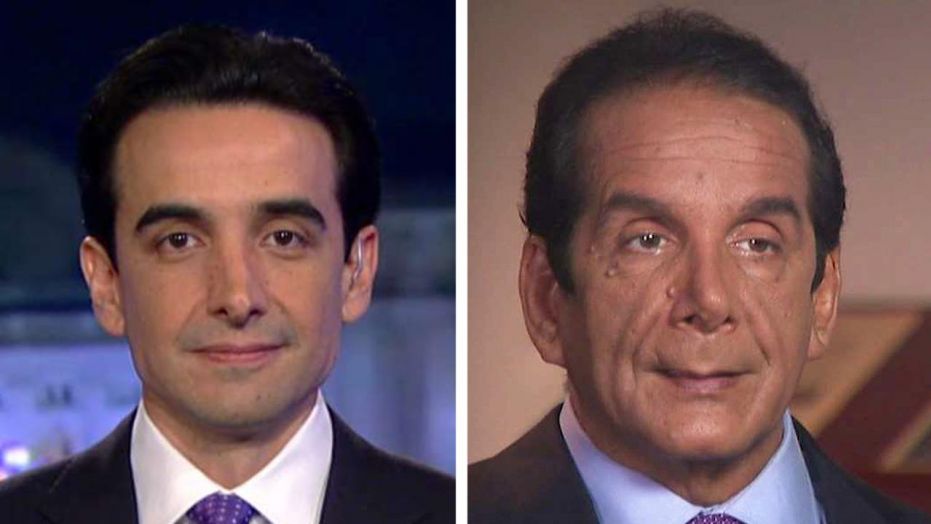 Daniel and his father Charles Krauthammer