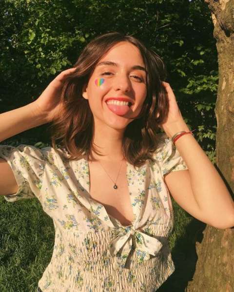 Quinn Shephard is happily sinngle at the moment.q