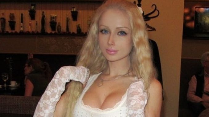 Valeria Lukyanova is a married woman.