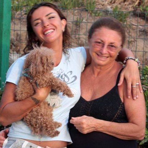 Francesca Rettondini standing along side her mother.