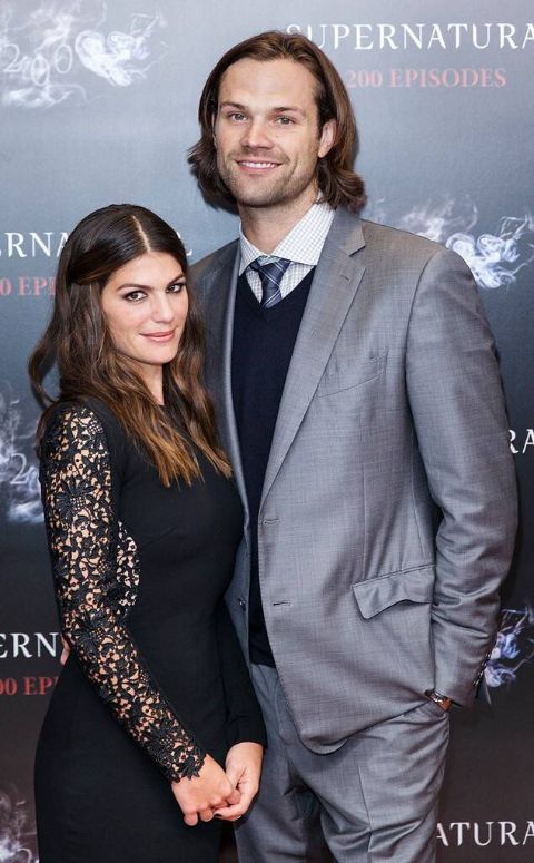Genevieve Cortese along with her husband at an event.