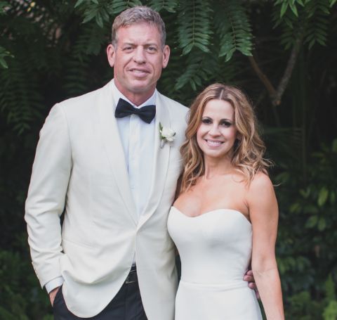 Troy Aikman married for the second time in 2017 with Catherine Mooty.
