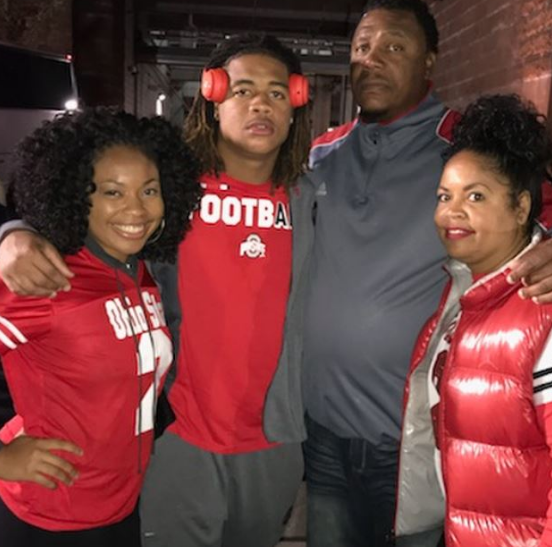 Chase Young With His Family