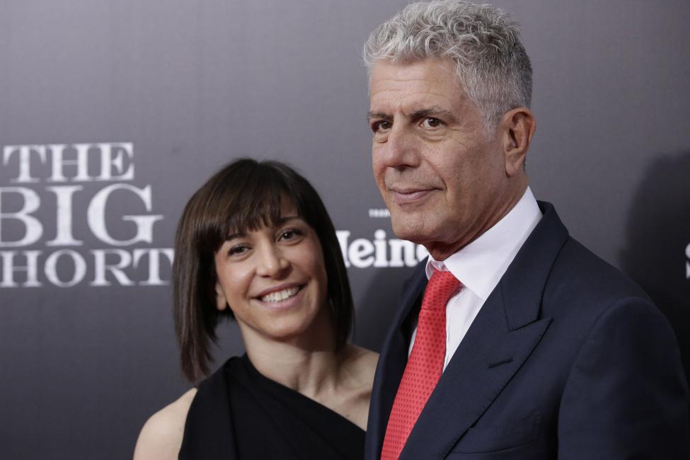 anthony bourdain and wife