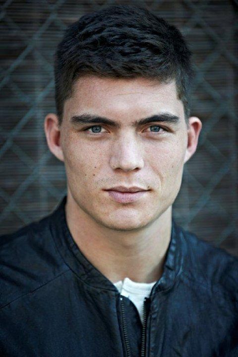 Zane Holtz giving a pose during one of his photoshoots.