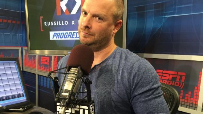 Ryan Russillo used to host podcasts at ESPN until 2019. Source: Instagram