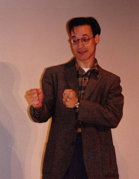 Ted Raimi clicked during duing some poses.