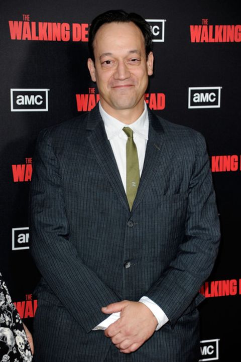 Ted Raimi giving a pose in an event.