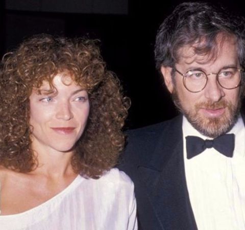 Max Spielberg's parents Amy Irving and Steven Spielberg.
