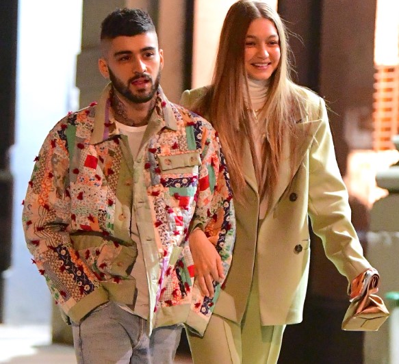 gigi and zayn height difference