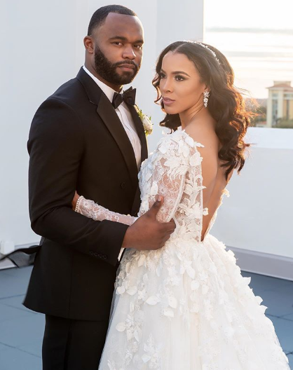 Myron Rolle is a married person. 