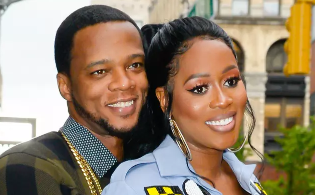 Remy Ma With Her Husband