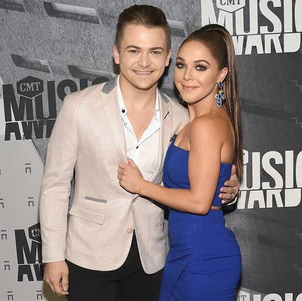 Hunter Hayes With His ex-Girlfriend Libby Barnes