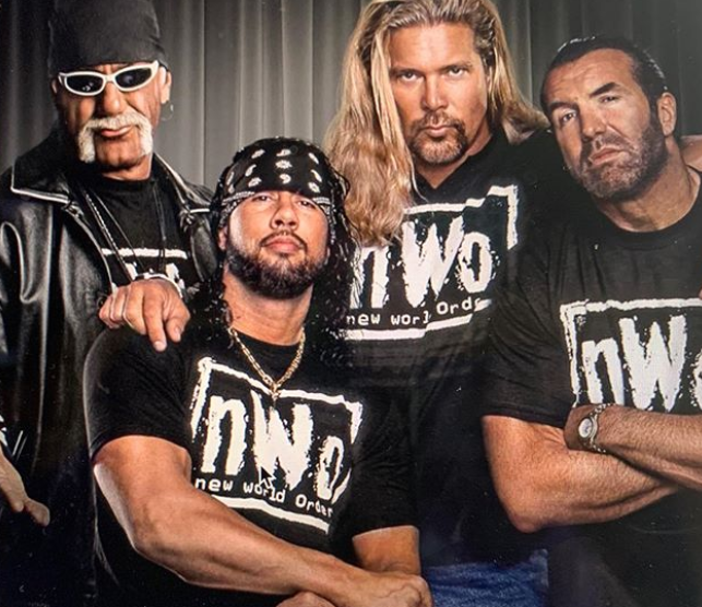 Hulk Hogan With Big Kev, X and Scott