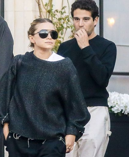 Ashley Olsen with her boyfriend Louis Eisner