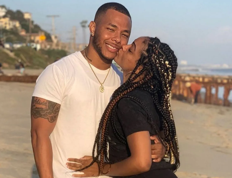 Gregory Tyree Boyce with his girlfriend, Natalie