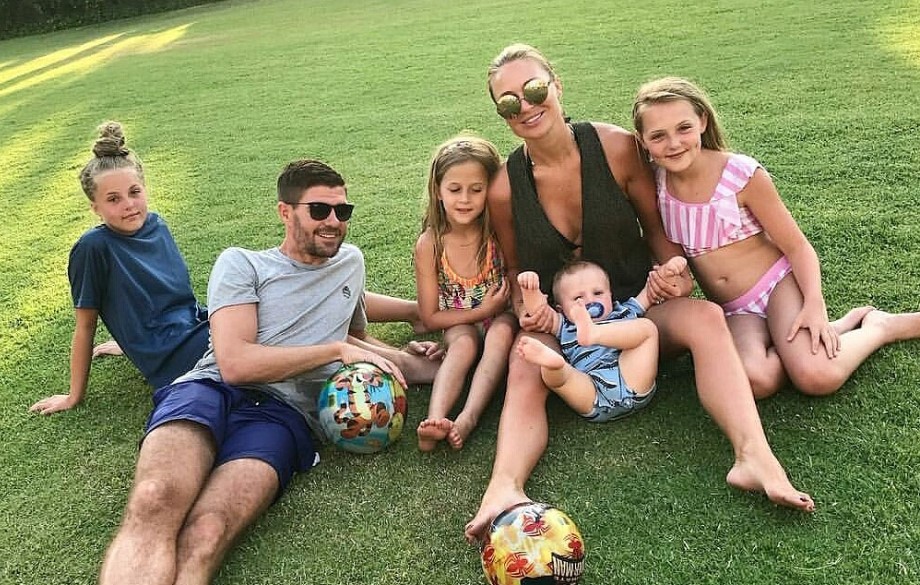 Steven Gerrard family