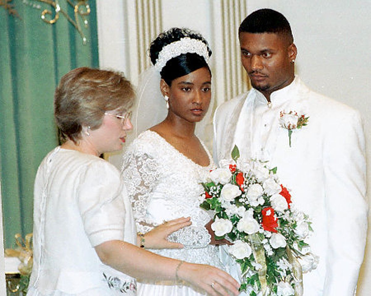 Mechelle and Steave McNair's marriage