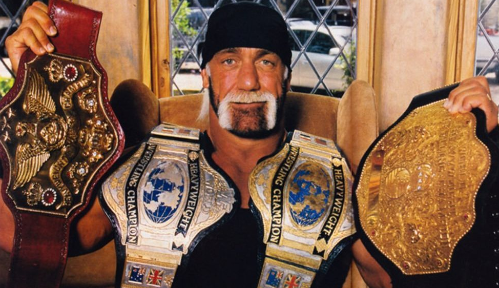 Hulk Hogan With Belt