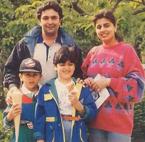 Rishi Kapoor Family
