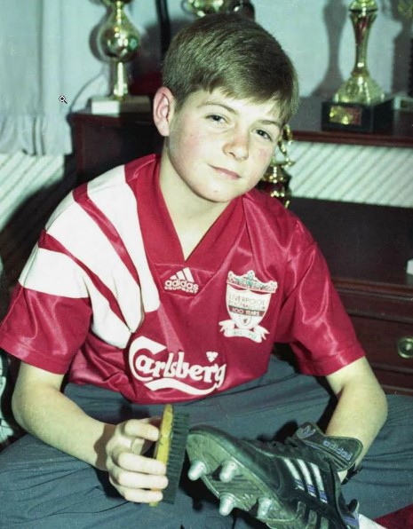 Steven Gerrard young