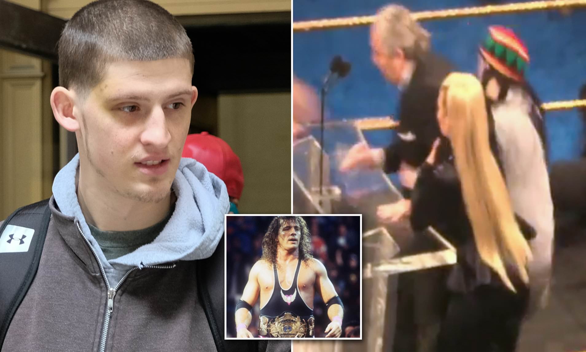 Madsen attacked legendary wrestler Bret 'The Hitman'