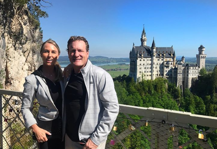 Jeremy Roenick and wife Tracy