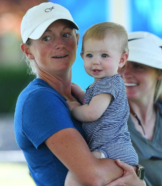 Stacy Lewis child