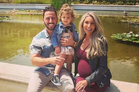 Josh Altman with his Wife and child