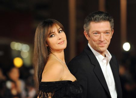 Monica Bellucci with Her Former Husband Vincent Cassel