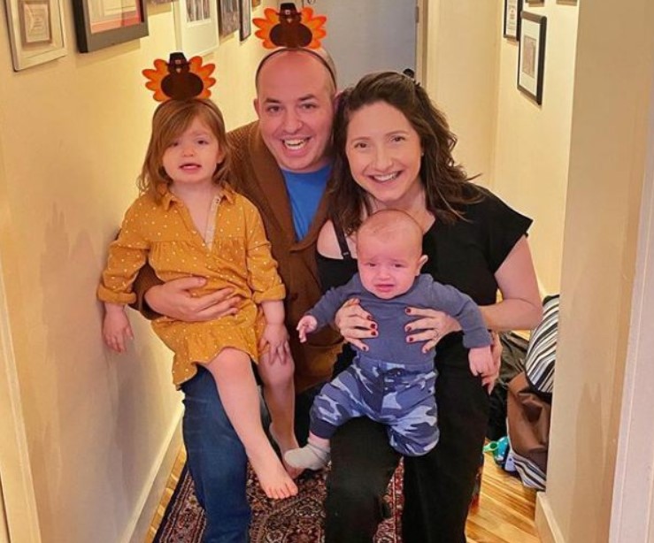Brian Stelter family
