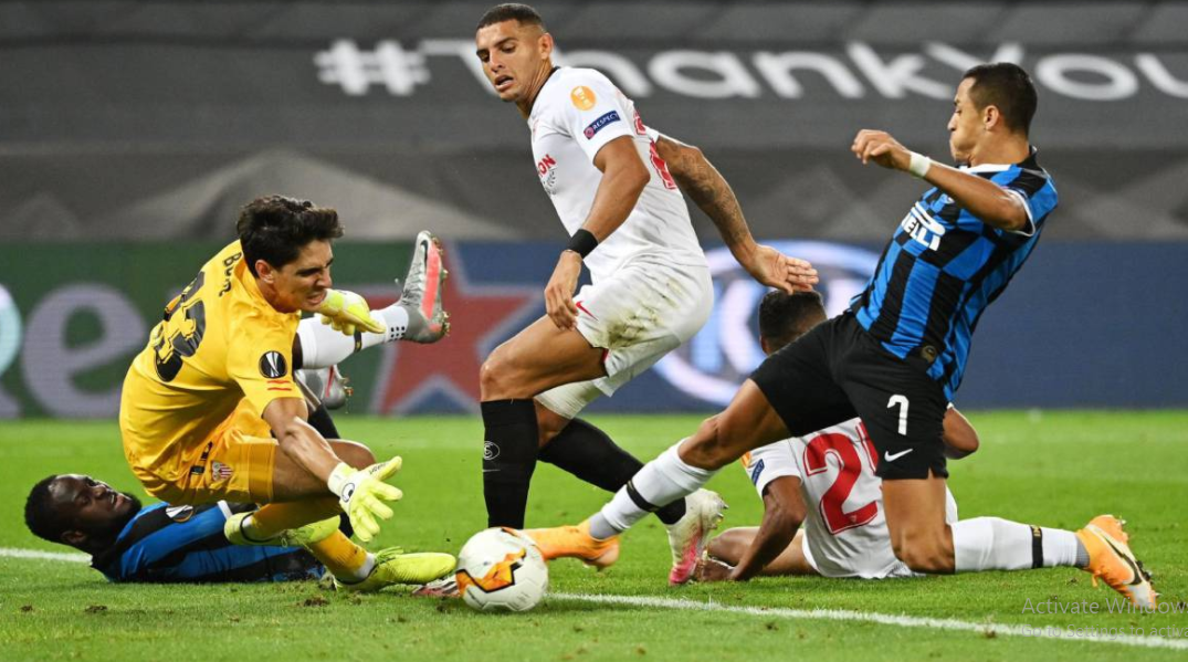 Yassine Bounou Help Sevilla Win 2019-2020 Europa League