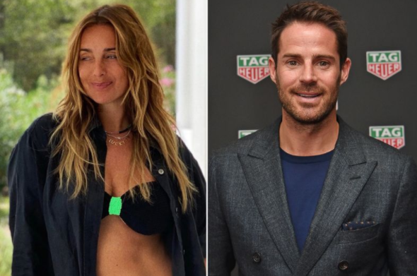 Jamie Redknapp with his new girlfriend, Frida Andersson-Lourie