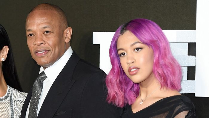 Truly and her dad Dr. Dre