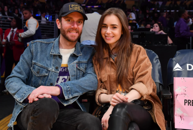 Charlie McDowell and his girlfriend, Lily Collins