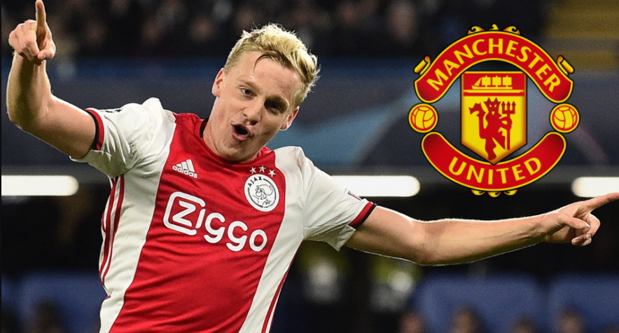 Manchester United signed Donny van de Beek from Ajax