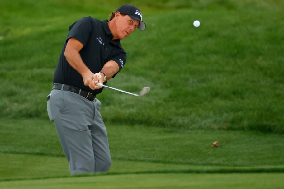Phil Mickelson, a professional golfer