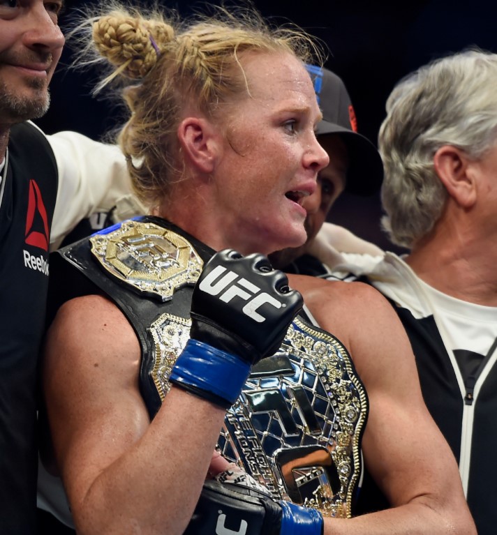 Holly Holm Ronda Rousey
